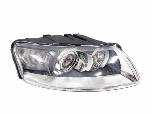Передние Bi-Xenon фары на Audi A6 C6 2004-2008 года