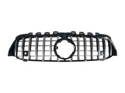 Решітка радіатора Chrome Black (з міцністю під камеру) GT для Mercedes-Benz A-Class W177 2018–2022