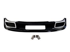 Диффузор (заднего бампера) (стиль R-Line) на Volkswagen Tiguan II AD1 2015-2019 года