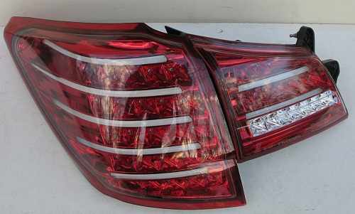 Задні ліхтарі світлодіодні LED тонированые червоні BR9 для Subaru Outback B14 2009-2014