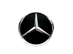 Логотипи Chrome скляний (муляж дистроніка) на Mercedes-Benz C-Class W204 2007-2014 року.