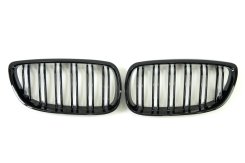 Решетка радиатора ноздри BMW 3 Series E92/E93 2006–2010р Черный Глянец