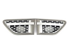 Зябра в крила Range Rover Sport 2010–2013 рік silver grill
