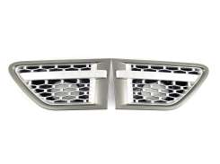 Зябра в крила Range Rover Sport 2010–2013 рік silver grill