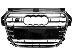 Решетка радиатора Audi A1 S1 2010–2014 Black Chrome