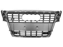 Решетка радиатора Audi A4 S4 2008–2012р Silver Black