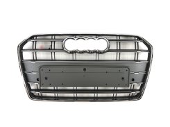 Решетка радиатора Audi A6 S6 2015–2018 рік Silver Chrome