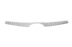 Накладка на задній бампер Seat Alhambra 2010+ / Volkswagen Sharan 2010-2023, нержавіюча сталь, Carmos