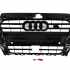 Передняя решетка S-Style Audi A3 8V 2012-2016, черная, GT Tuning — фото 4