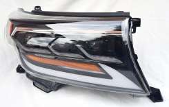 Передні фари FULL LED тюнінг стиль Lexus NS для Toyota Land Cruiser LC 200 2008-2016