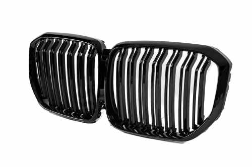 Решітки радіатора M-Look BMW X5 G05 2018-2022, чорний глянець, DPT