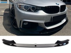 Накладка на передний бампер губа сплитер BMW 4 Series F32 2013-2019год М-Performance