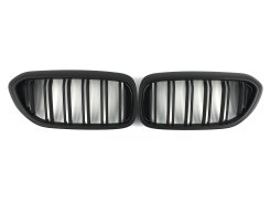 Решетка радиатора ноздри BMW 5 Series G30/G31 2017–2020рік Черный Матовый