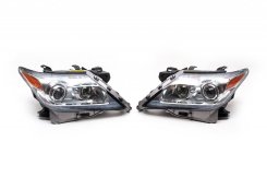 Передние фары 2012-2016 с LED модулем Lexus LX570/450d 2008-2022, Standard, 1234 Upgrade (2 шт)