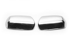 Накладки на дзеркала Nissan Murano 2002-2008, нержавіюча сталь, Carmos (2 шт)