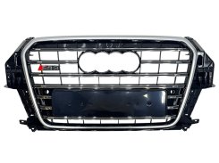 Решетка радиатора Black Silver (в стиле SQ3) для AUDI Q3 8U 2011–2014