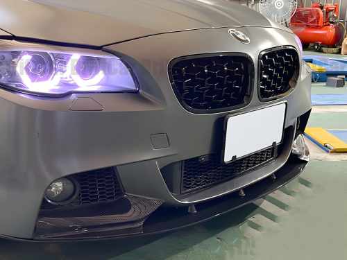 Ніздрі Diamond Black (чорний глянець) BMW 5 серія F10/F11 2010-2016, GBT
