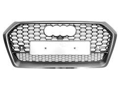 Решетка радиатора Full Silver (в стиле RSQ5) для AUDI Q5 80A 2016–2020