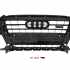 Передня решітка радіатора SQ3 Audi Q3 2011-2015, чорна, GT Tuning — фото 6
