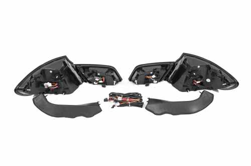 Задні ліхтарі BMW 5 серія F10/F11 2010-2016, дизайн Black LCI, GBT