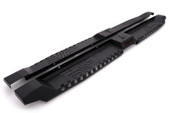 Боковые пороги Dakar V2 без LED (2 шт, металл) для Ford Ranger 2011-2022 гг
