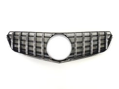 Решетка радиатора Mercedes E-Coupe Class W207 2009–2013 GT Chrome Black