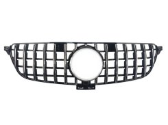 Решетка радиатора Mercedes GLE-Class W166 2015–2019 GT Chrome Black