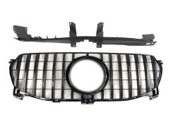 Решетка радиатора Full Black Normal GT для Mercedes-Benz GLE-Class W167 2018–2023