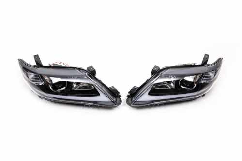 Передние фары LED Toyota Camry XV40 2006-2011, рестайлинг, GBT (2 шт)