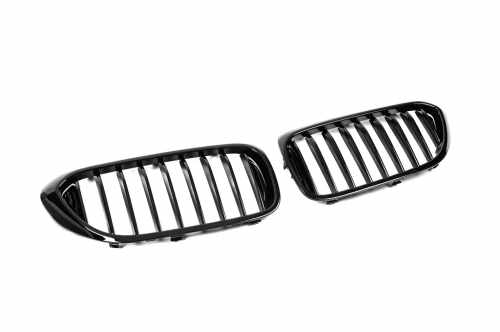 Ніздрі 1 Смуга (чорний глянець) BMW 5 серія G30/G31 2017-2020, GBT