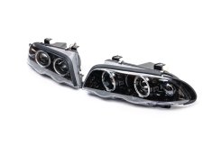 Передние фары 1998-2001 (2 шт, LED) для BMW 3 серия E-46 1998-2006 гг.