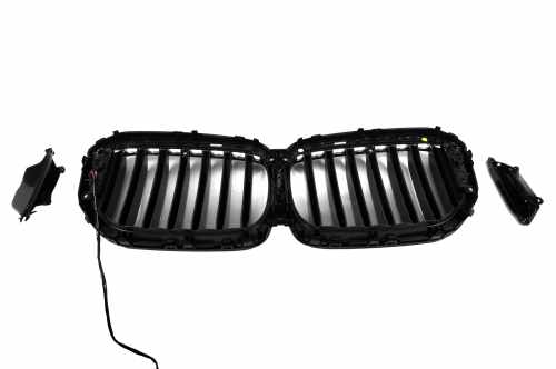Ніздрі 1 Bar LED (чорний глянець) BMW X5 G05 2019-2022, GBT