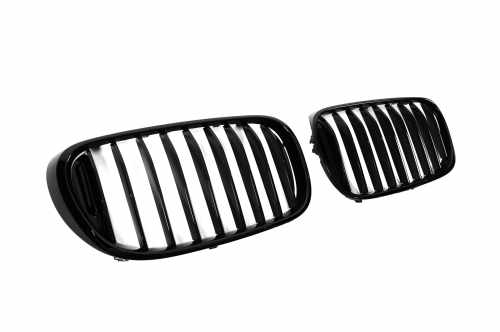 Ніздрі 1 Смуга (чорний глянець) BMW 7 серія G11/G12 2016-2019, GBT
