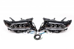 Передні фари Lexus-Design 4-LED V1 Toyota Land Cruiser Prado 150 2017+, 1234 Upgrade (2 шт)