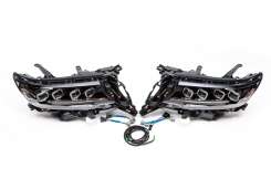 Передні фари Lexus-Design 4-LED V1 Toyota Land Cruiser Prado 150 2017+, 1234 Upgrade (2 шт)