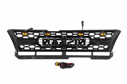 Решётка радиатора (OffRoad) Nissan Patrol Y61 1997-2001, GBT