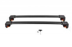 Поперечини на інтегровані рейлінги Erkul Ecem V2 Hyundai IX35 2010-2015, сірі, 110 см (2 шт)