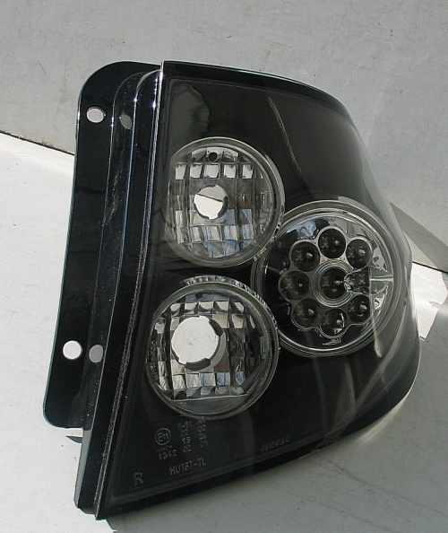 Задні ліхтарі LED чорні для Hyundai Getz 2002-2011