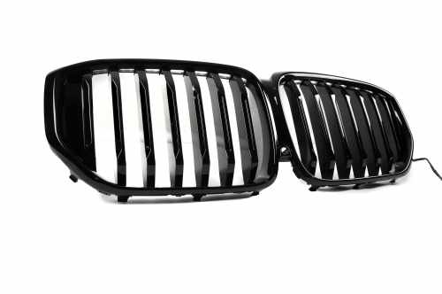 Ніздрі 1 Bar LED (чорний глянець) BMW X5 G05 2023+, GBT