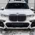 Ніздрі 1 Bar LED (чорний глянець) BMW X7 G07 2019-2022, GBT — фото 2