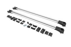 Поперечини на рейлінги Erkul Flybar V1 Mitsubishi Pajero Sport 1998-2009, чорні, 140 см (2 шт)