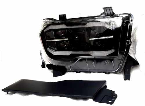 Передні фари LED чорні RP для Toyota Tundra 2007+