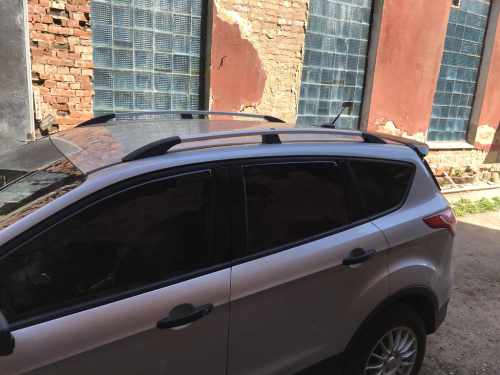Рейлінги Ford Kuga/Escape Mk2 2013-2019, хромовані, турецький дизайн, DDU (2 шт)