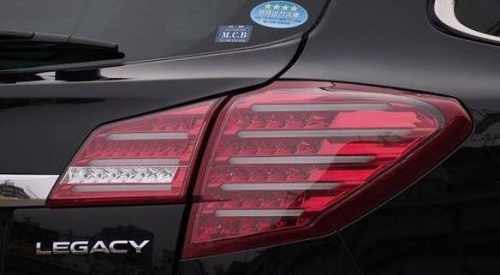 Задні ліхтарі світлодіодні LED тонированые червоні BR9 для Subaru Outback B14 2009-2014