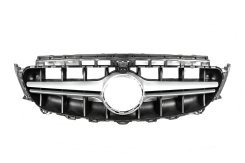 Передняя решетка в стиле E63 AMG Silver (для Avantgarde/AMG-Line/E43 AMG/E53 AMG 2016-2019) Mercedes E-class W213/coupe C238 2016-2019, Cixtai