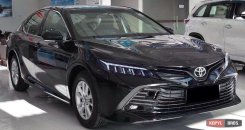 Передні фари LED тюнінг тюнінг чорні стиль BW для Toyota Camry XV70 2018+