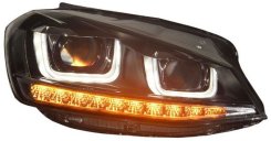 Передние альтернативные тюнинг фары в стиле GTI для Golf 7 2012+