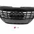 Передняя решётка S-style Audi A6 C6 2004-2011, чёрная, GT Tuning — фото 4