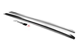 Рейлінги Lexus LX570/450d 2008-2022 / Toyota Land Cruiser 200, сірі, Cixtai (2 шт)