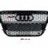 Передняя решетка RS-Style Audi A5 2007-2011, черная, GT Tuning — фото 1